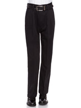 Boys Pleat-Front Traditonal Fit Cotton Twill Pants