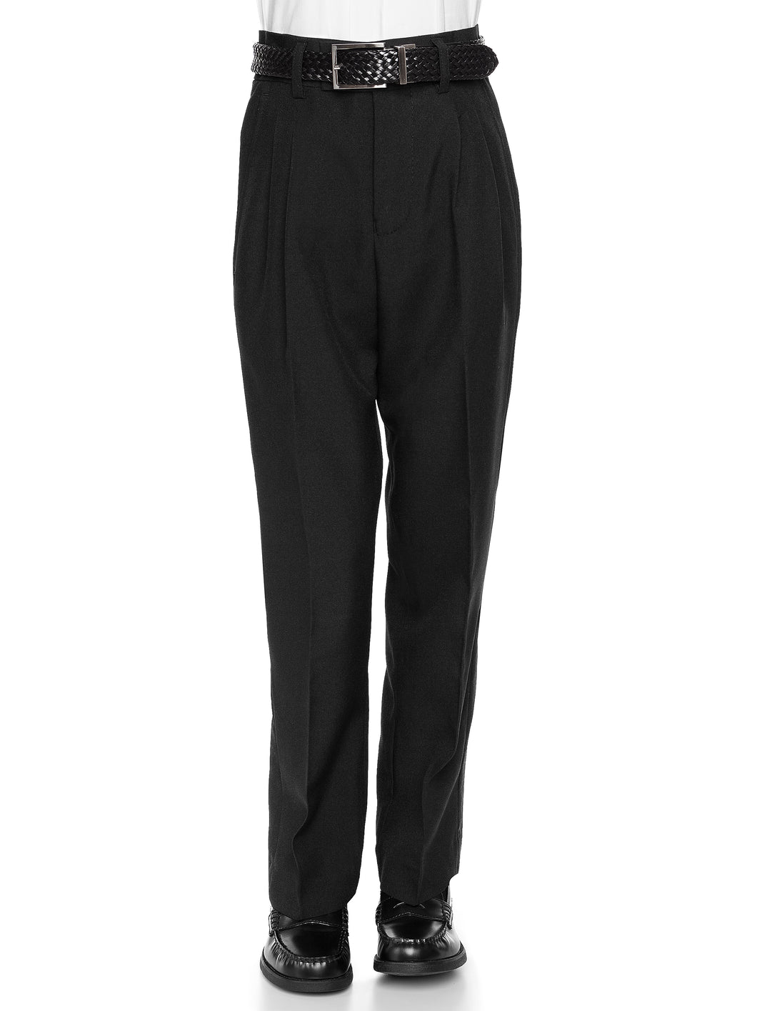 Boys Dress Slacks, Pleated Front, 100% Dacron