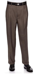 Mens Pleated Front Traditional Fit Dress Pant