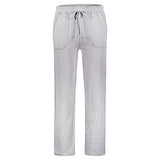 Fleece Sweatpants for Men Without Rib - Large Sizes