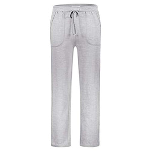 Fleece Sweatpants for Men Without Rib - Large Sizes