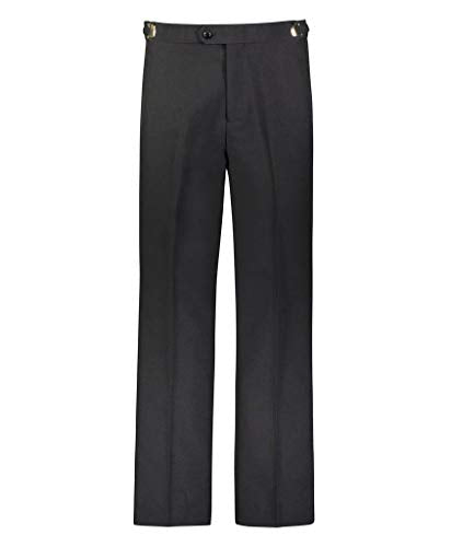 RGM Men's Tuxedo Pants Side Satin Stripe - Flat Front - Skinny Fit